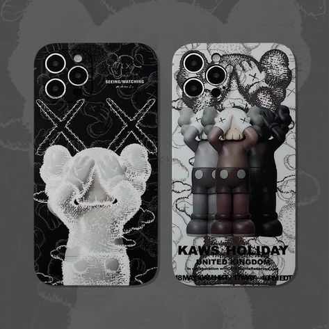 Kaws Iphone Case, Kaws Phone Cases, Apple Iphone Accessories, Customised Phone Case, Unique Iphone Cases, Iphone Accessories, Keychain Gift, Silicone Phone Case, Iphone Models