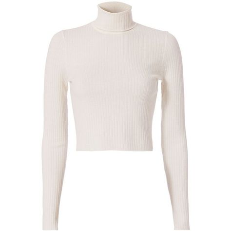 A.L.C. Women's Elisa Turtleneck ($295) ❤ liked on Polyvore featuring tops, sweaters, shirts, crop tops, white, white cropped sweater, long sleeve crop top, white turtleneck shirt, white shirt and long-sleeve shirt White Turtleneck Shirt, White Cropped Sweater, Cropped Turtleneck Sweater, White Long Sleeve Sweater, Shirts Crop Tops, Cropped Turtleneck, White Turtleneck Sweater, Turtle Neck Crop Top, Shirts Crop