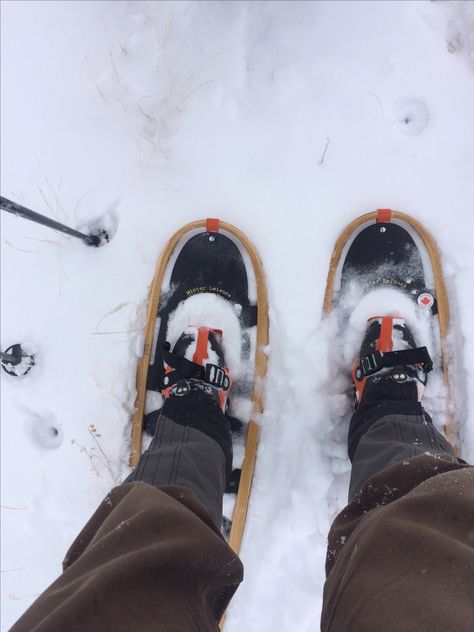 Snowshoe Aesthetic, Snowshoeing Aesthetic, Snow Shoeing, Snowshoes, Cabin Design, Snow Skiing, 2025 Vision, Snow Shoes, Winter Activities