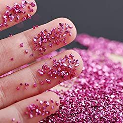 Broken Glass Crafts, Broken Nails, Japanese Nail Art, Nail Polish Art, Glitter Crafts, Diy Epoxy, Japanese Nails, Glass Nails, Crushed Stone