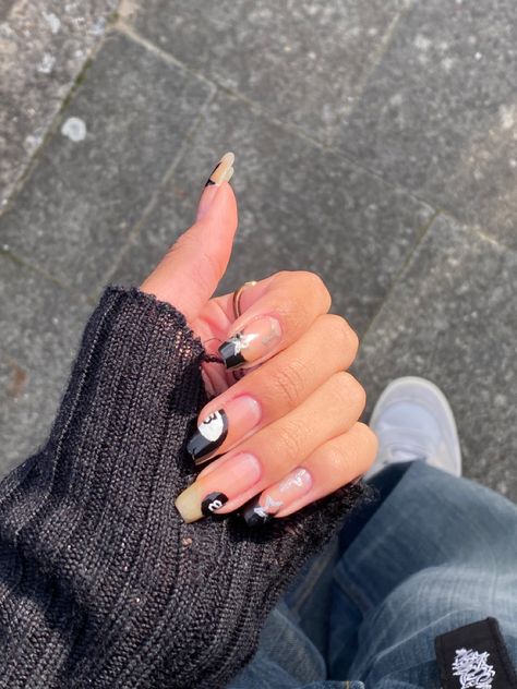 Stussy Nails, Nail Inspo, Nail Ideas, Acrylic Nails, Nails