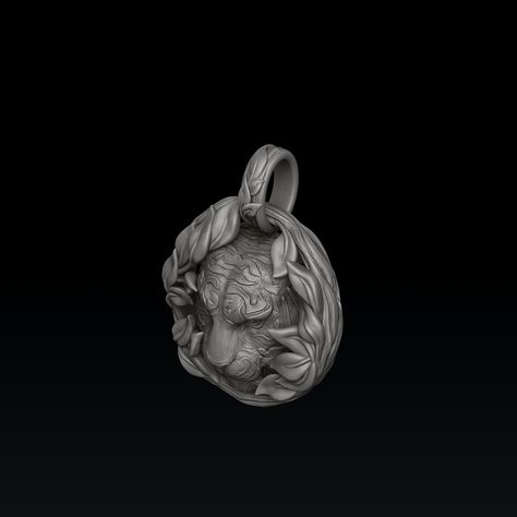 Tiger In Nature Pendant 3D print model 🏷️The link to order is in bio. #tiger #ring #jewellery #jewelry #3dmodel #animal #forest Tiger Ring, 3d Print Ideas, Organic Jewelry, Print Ideas, Print Models, Zbrush, 3d Print, In Nature, 3d Printing