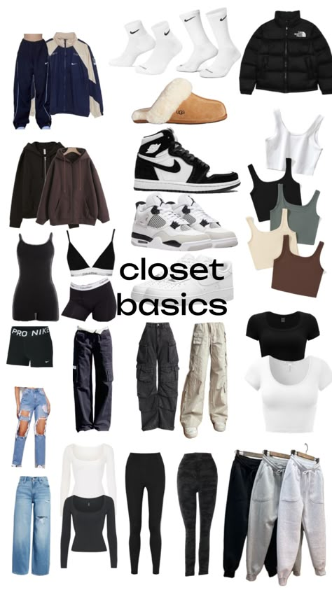 It Girl Wardrobe Essentials, Reliable Clothing Pieces, Don’t Know What To Wear Outfit, Clothing Must Haves For Teens, Clothes To Have In Your Closet, Streetwear Essentials Women, College Outfit Essentials, Must Need Clothes, Basic Outfit Pieces