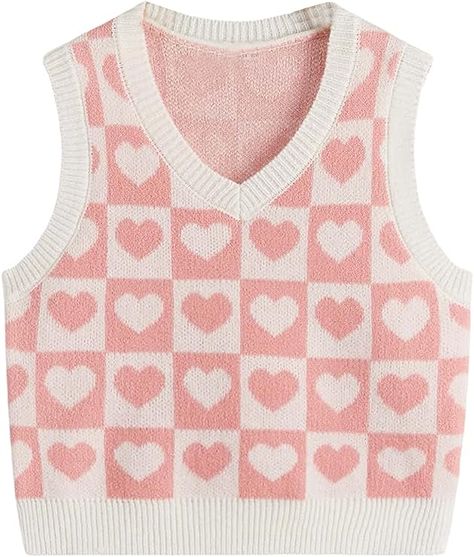 Dreamy Outfits, Roblox T Shirts, Sweater Dress Outfit, Roblox T-shirt, Girls Heart, Sleeveless Sweater Vest, Sweater Vests, Roblox 3, Girlie Style