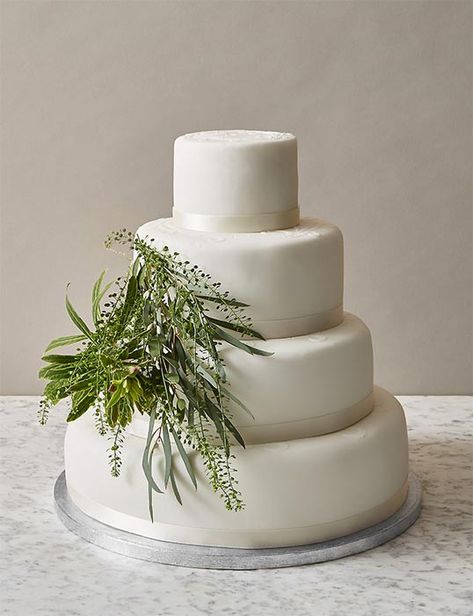 The best cheap wedding cakes from the supermarket: Top buys from Marks & Spencer, Waitrose and Sainsbury's | HELLO! Red Velvet Chocolate Cake, Cheap Wedding Cakes, Red Velvet Wedding Cake, Unfrosted Cake, Contemporary Wedding Cakes, Modern Cake, Wedding Cake Servings, Three Tier Cake, 3 Tier Wedding Cakes