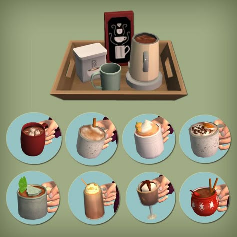 Sims 4 Coffee Machine, Sims 2 Food, Ts2 Mods, Chocolate Machine, Sims2 Cc, Hot Chocolate Maker, Chocolate Tray, Sims 2 Cc, Sims 4 Cheats