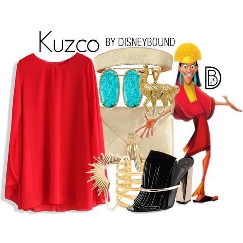 Disney Outfits Disneybound, Disney Cosplay Costumes, Disney Bound Outfits Casual, Emperor's New Groove, Disney Themed Outfits, Everyday Cosplay, Movie Inspired Outfits, Disney Inspired Fashion, Disney Bounding