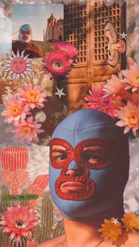 #nacholibre Nacho Libre Tattoo Ideas, Nacho Libre Wallpaper, Nacho Libre Art, Nacho Libre Aesthetic, Chicano Aesthetic, Mexican Folk Art Decor, Nacho Libre, Mexican Art Tattoos, Mexican Culture Art