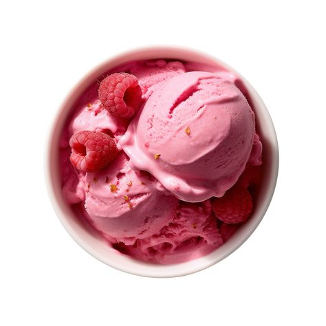 Raspberry Ice Cream, Ice Cream Bowl, Free Png, Transparent Background, Raspberry, Royalty, Ice Cream, Royalty Free, Clip Art