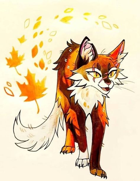 Warrior Cats, R C, A Cat, Autumn Leaves, A R, Fox