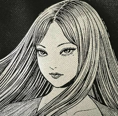 Arte Indie, Japanese Horror, Junji Ito, Arte Inspo, Arte Sketchbook, Manga Artist, Scary Art, Horror Art, Manga Girl