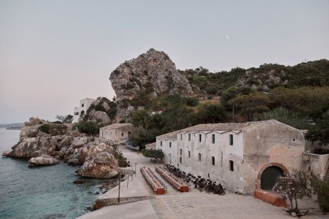 Real Italian Wedding at La Tonnara di Scopello, 2023 — Wiskow & White Calabria Wedding, Sicilian Wedding, Venue Inspiration, Wedding Venue Inspiration, Days Of Our Lives, Italian Wedding, Calabria, Wedding Menu, Rustic Chic