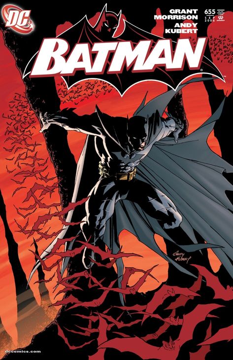 Batman #655 - Andy Kubert Batman Comic Poster, Dc Comics Poster, Batman Comic Cover, Grant Morrison, Batman Poster, Comic Poster, Arte Dc Comics, Damian Wayne, Batman Art