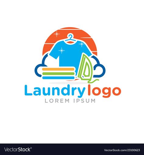 Logo Laundry, Laundry Logo, Laundry Design, African Fashion Traditional, Design Grafico, Logo Banners, Cityscape Photos, Background Banner, Text Effects