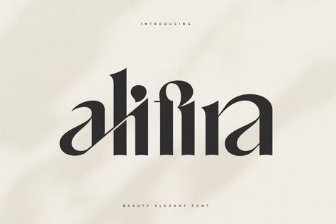 Alifira - Beauty Elegant Font, Fonts - Envato Elements Formal Fonts, Edgy Fonts, Minimalist Font, Photoshop Design Ideas, Modern Serif Fonts, Elegant Branding, Shop Layout, Brand Fonts, Creative Fonts