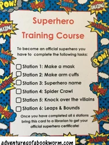 Who doesn’t want to become a superhero?? This training course was simple to prep and really fun for the kids. The attendance we receive was over double of what I expected (thank goodness for … Superhero Preschool, Super Hero Training, Superhero Camp, Super Hero Activities, Superhero Training, Superhero Vbs, Superhero School, Super Hero Day, Diy Superhero