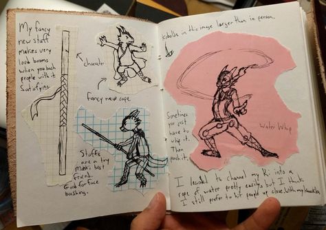 [Art]I've been keeping an illustrated journal for my DnD character to scribble in, here's a few of my favorite entries! - Album on Imgur Dnd Character Notebook, Dnd Journal Aesthetic, Fantasy Journal Aesthetic, Dnd Journal Cover, Dnd Journal Pages, Dnd Character Journal Ideas, D&d Character Journal, Dnd Scrapbook, Character Journal Ideas