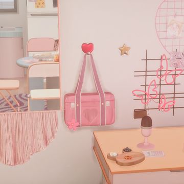 Sims 3 Custom Content, Japanese School Bag, Kawaii School, Cute School Bags, The Sims 4 Packs, Japanese Bag, Japanese Decor, Kawaii Core, The Sims 3