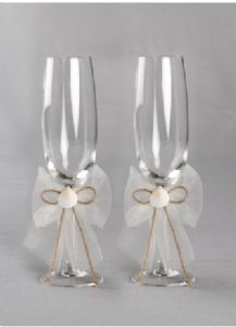 SEASHORE FLUTES Wedding Flutes Personalized, Beach Wedding Accessories, Flute Design, Twine Bow, Wedding Toasting Glasses, Unity Sand, Toasting Flutes Wedding, Wedding Flutes, Toasting Glasses