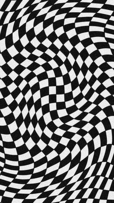 Gemini Sign Tattoo, Black And White Wallpaper Iphone, Checker Wallpaper, Optical Illusion Drawing, Trippy Designs, Illusion Art, Black And White Wallpaper, Art Collage Wall, White Wallpaper