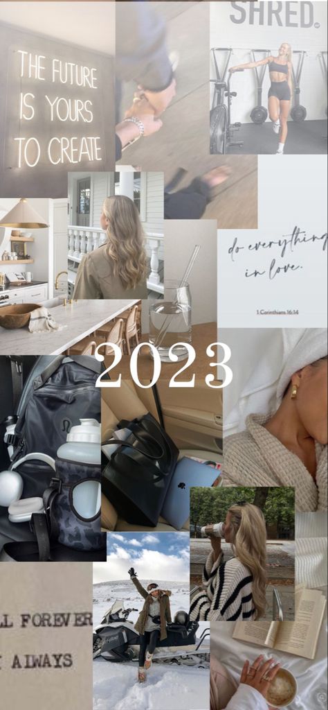 New Year Moodboard Inspiration, 2023 Mood Board Wallpaper, 2024 Mood Board, 2023 Mood Board Aesthetic, New Year Mood Board, Bison Board, Barbie Posses, New Years Goals, Notion Inspo