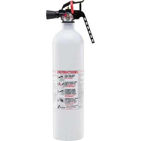 Kidde, KID21008173MTL, Fire Kitchen Fire Extinguisher, 1 Each, White Nozzle Design, Armstrong Flooring, Emergency Equipment, Hand Tool Set, Fire Prevention, Fire Extinguishers, Kitchen Upgrades, Cooking Equipment, Fire Safety