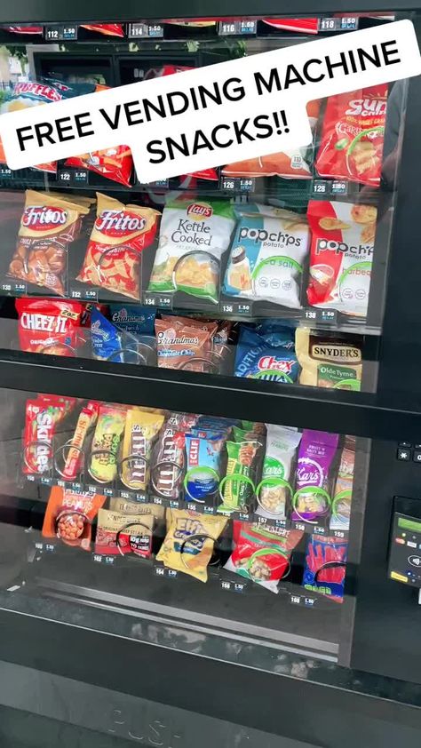 How To Get Free Money From Vending Machine, Recipes For Things You Already Have, How To Get Free Things From Vending Machines, Hacks Vending Machine, How To Get Free Things From A Vending Machine, How To Get Money Out Of A Vending Machine, Vending Machine Snack Ideas, Hacks For Vending Machines, How To Get Anything For Free