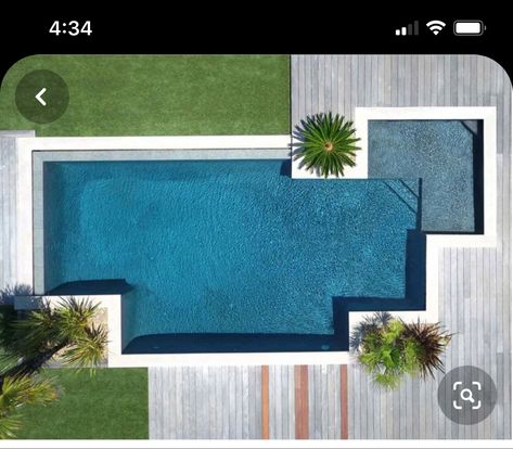 Modern Beach House Decor, Kleiner Pool Design, Moderne Pools, Amazing Swimming Pools, Small Swimming Pools, Pool Landscape Design, Diy Swimming Pool, Small Pool Design, Luxury Pools