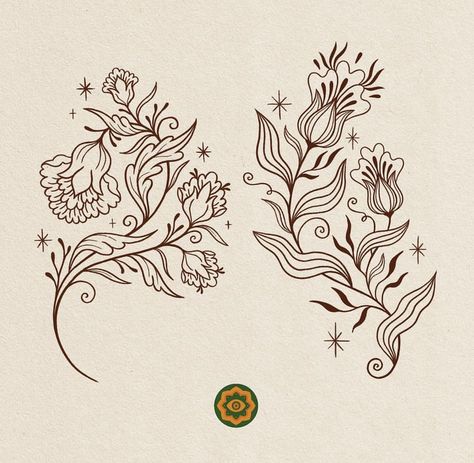 Hamstring Tattoo, Hippie Tattoos, Art Deco Tattoo, Cowgirl Tattoos, Hippie Tattoo, Tattoo Filler, Planet Tattoos, Summer Tattoo, Flash Tattoo Designs