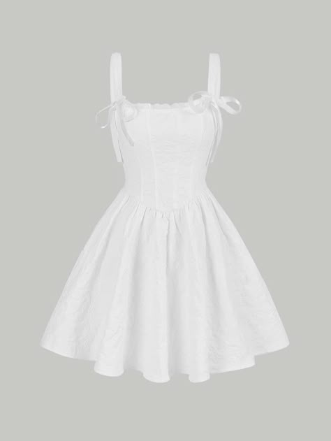 White Dresses Casual, White Party Dresses, Short White Dresses, Corset Style Dresses, White Fits, White Lace Mini Dress, White Dress Party, White Short Dress, Mini Robes