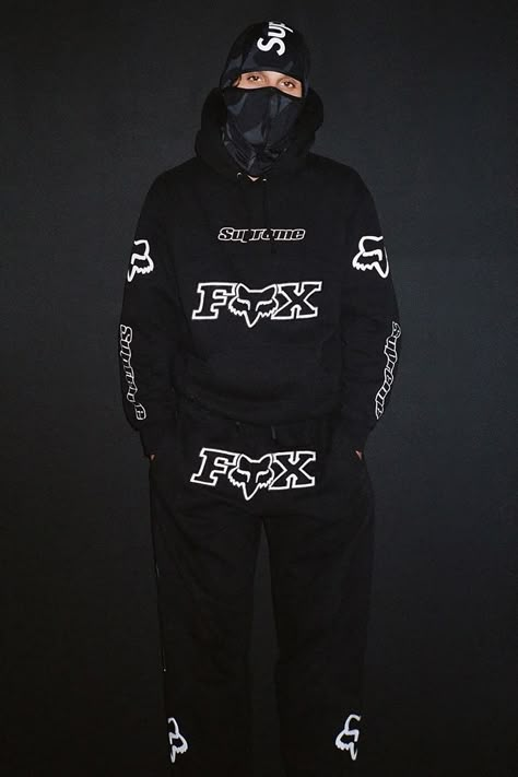 Supreme x Fox Racing Fall/Winter 2020 Collection | HYPEBEAST Fox Racing Logo, Fox Racing Clothing, Fox Clothing, Racing Hoodie, Sporty Wear, Designer Sweatshirts, Nfl Outfits, Comic Art Girls, 2000s Fashion Outfits