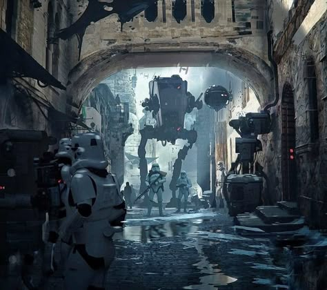 Star Wars Battle, Edge Of The Empire, Star Wars Background, Star Wars Trooper, Star Wars Vehicles, Star Wars Concept Art, Star Wars Empire, Rogue One, Star Wars Rpg