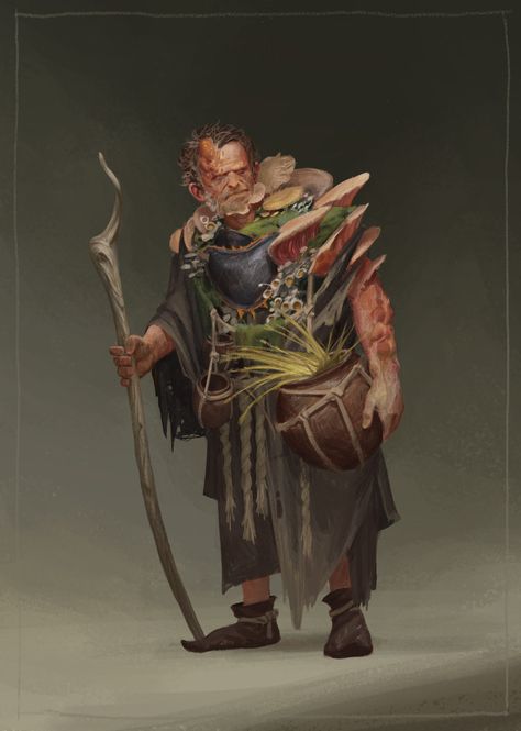 Dnd Druid, Character Design Cartoon, Dungeons And Dragons Characters, Dnd Art, Fantasy Rpg, Fantasy Inspiration, Medieval Fantasy, Dnd Characters, Fantasy Artwork