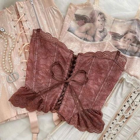 Reworked Corset, Vintage Bustier, Corset Outfit, Corset Fashion, Cute Lingerie, Corsets And Bustiers, Pretty Lingerie, Bustiers, Corsets