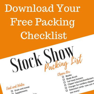 At nearly every show, we forget something.  I created this list for us and thought you may like it too! Livestock Show Packing List, Showing Livestock Hairstyles, Camper List, Show Steers, Free Shows, Raising Cattle, Packing Checklist, Show Cattle, Showing Livestock