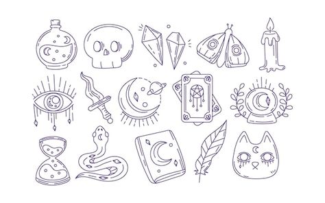 Are you looking for Set of doodle esoteric symbols Magical occult spiritual illustrations Line art vector collection vectors or photos? We have 12.6k free resources for you. Download on Freepik your photos, PSD, icons, or vectors of Set of doodle esoteric symbols Magical occult spiritual illustrations Line art vector collection | Freepik Esoteric Drawing, Tarot Doodles Easy, Tarot Doodles, Mystic Line Art, Esoteric Doodles, Esoteric Flash Tattoo, Mystical Clipart, Ux Design Process, Esoteric Symbols