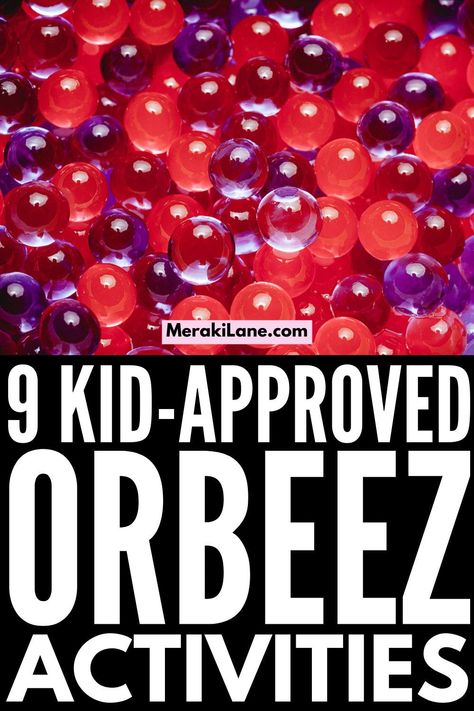 Orbeez Party Ideas, Games With Water Beads, Activities With Orbeez, Orbeez Science Experiment, Sensory Activities For Middle Schoolers, Fun Things To Do With Orbeez, Sensory Play For Kindergarten, Orbeez Ideas Crafts, Orbeez Activities