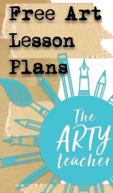 Lesson Plan For Art And Craft, Arts And Crafts Lesson Plans, Painting For Elementary Students, Elementary Art Projects Lesson Plans, Art Lesson Plans For Kids, Middle School Art Teacher Lesson Plans, Fundamentals Of Art Lesson Plans, Art Curriculum Elementary Lesson Plans, Lesson Plans For Art Teachers