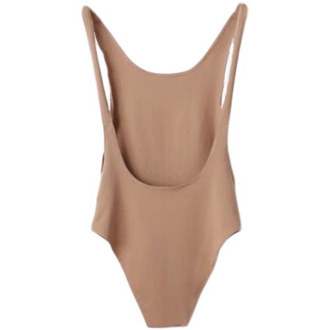 Backless Bodysuit ($19) ❤ liked on Polyvore featuring intimates and shapewear Shapewear Bodysuit With Built-in Bra And Backless Design, Micro-elastic Sleeveless Bodysuit For Summer, Sleeveless Beige Lined Bodysuit, Fitted Seamless Beige Bodysuit, Sleeveless Beige Bodysuit With Built-in Bra, Backless Bodysuit, Shapewear Bodysuit, Suit Design, Suit Designs