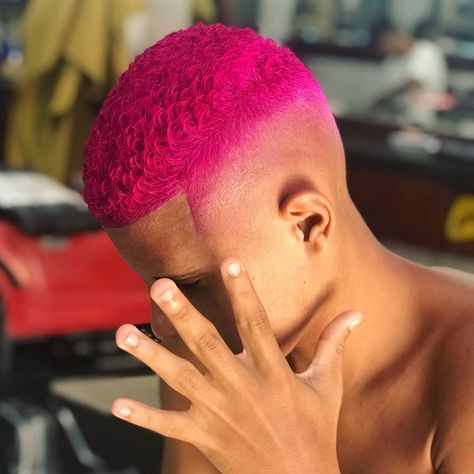 Nicki Concert, Edc Hair, Buzz Cut For Men, Pink Short Hair, Fade Haircut Designs, Cropped Hair, Hire Style, Latest Hair Braids, December Hair