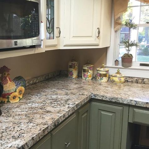 Giani Countertop Paint Gallery – Giani Inc. Green Kitchen Cabinets Granite Countertops, Tan Kitchen Countertops, Giani Countertops, Giani Countertop Paint, Countertop Paint Kit, Painting Kitchen Countertops, Countertop Paint, Granite Countertops Colors, Paint Gallery