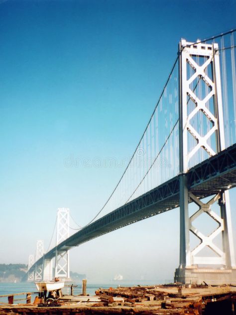 Oakland Bay Bridge. San Francisco , #Ad, #Bay, #Oakland, #Bridge, #Francisco, #San #ad Oakland Bay Bridge, Bay Bridge San Francisco, Bay Bridge, Stock Images Free, Design Art, San Francisco, Photo Image, Bridge, California