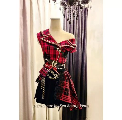 Ethereal Dress, Cute Short Dresses, Preformance Outfits, Fairytale Fashion, Fancy Dresses Long, Stage Costume, Estilo Punk, Red Outfit, Kpop Fashion Outfits