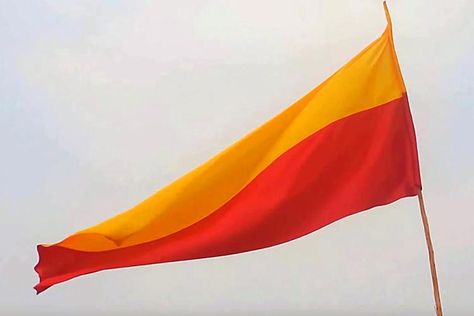 Place in our hearts for yellow and red and Tricolour: A Kannadiga’s plea for state flag Karnataka Flag, Flying Flag, Us States Flags, Mother India, Indian Flag Wallpaper, Modern India, Pride Day, Shiva Photos, Love Background Images