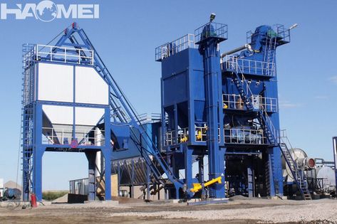 Haomei Concrete Batching Plant: Where to find asphalt mixing plant near me Asphalt Plant, Asphalt Pavement, Oil Furnace, Perjalanan Kota, Plant Structure, Plant Installation, Asphalt Road, Road Construction, Work Site