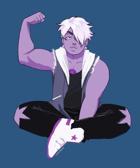 "Male" amethyst Gender Bent Steven Universe, Genderbent Steven Universe, Steven Universe Genderbend, Sapphire Steven Universe, Steven Uni, Greg Universe, Steven Universe Anime, Steven Universe Au, Steven Universe Memes