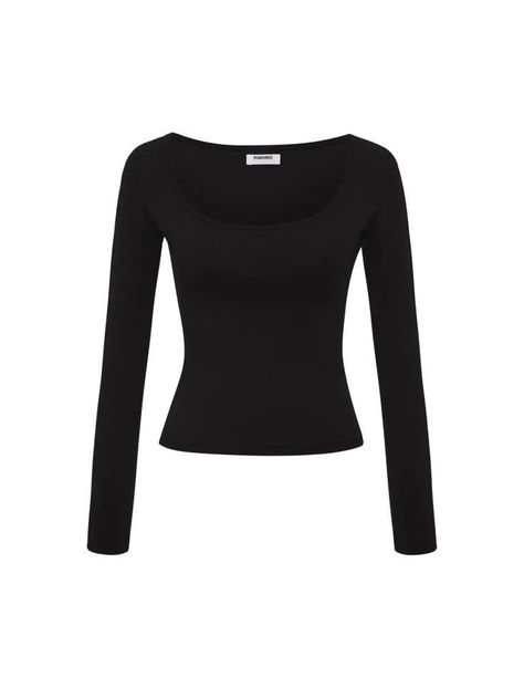 Long Sleeve Fitted Shirt, Long Black Sleeve Shirt Outfit, Basic Long Sleeve Tops, Basic Black Top Outfit, Black Longsleeves Outfit, Plain Long Sleeve Shirts, Long Sleeve Shirts Black, Tight Long Sleeve Shirt, Black Long Sleeve Outfit