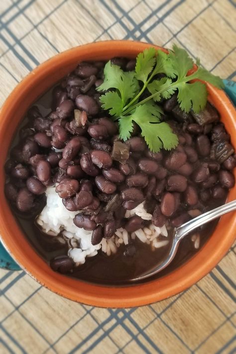 Black Beans From Scratch, Salad With Dried Cranberries, Seasoned Black Beans, Pressure Cooker Beans, Beans From Scratch, Fall Harvest Salad, Honey Dijon Dressing, Instant Pots, Mexican Black Beans