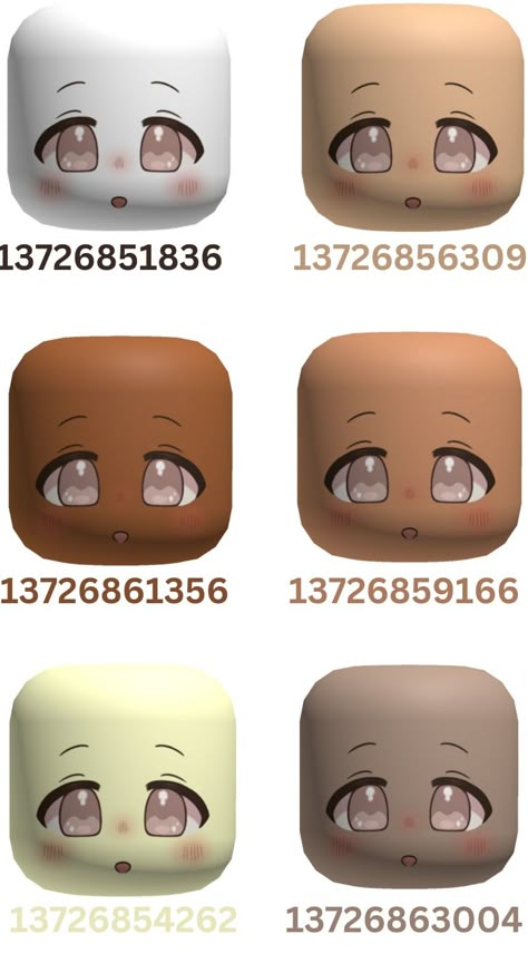 Roblox Cute Face Codes, Cute Roblox Faces Codes, Chibi Face, Roblox Emo Outfits, Baby Boy Cards, Bloxburg Decals Codes, Roblox Guy, Coding Clothes, Cute Face Mask