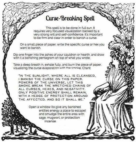 Curse Breaking, Wicca Recipes, Spells That Actually Work, Curse Spells, Dark Spells, Real Love Spells, Witchcraft Spells For Beginners, Hoodoo Spells, Revenge Spells